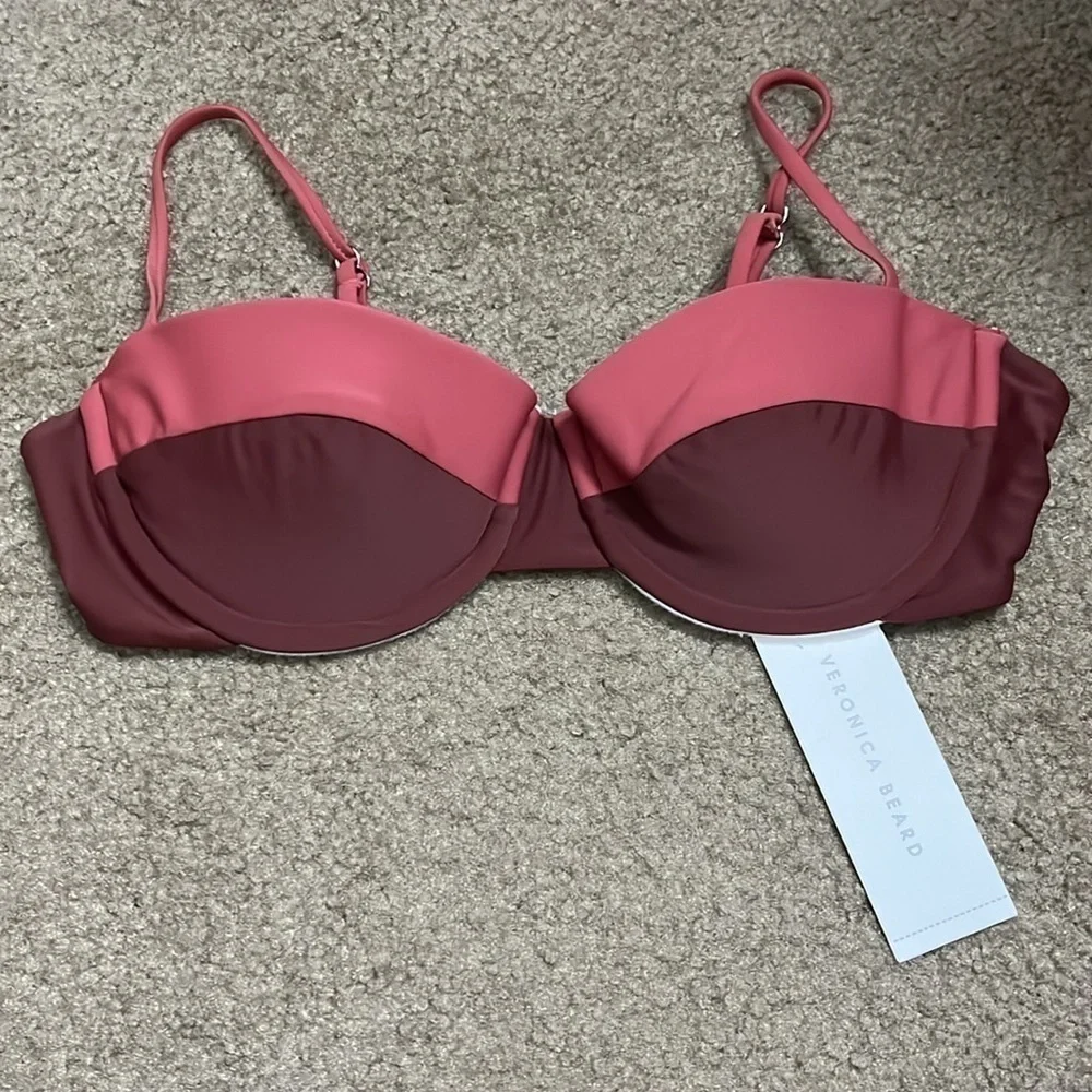 Veronica Beard Dyer Underwire Bikini Top